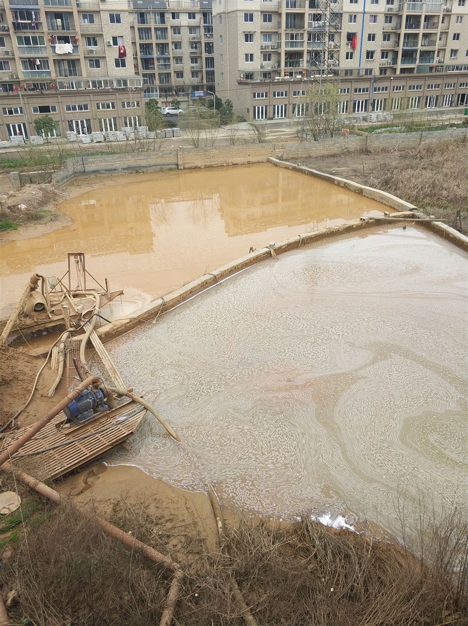 多祥镇沉淀池淤泥清理-厂区废水池淤泥清淤