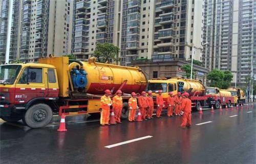 多祥镇市政管道清淤
